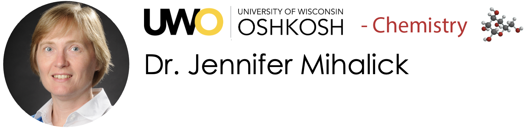 Jennifer E. Mihalick, Chemistry, UW Oshkosh