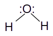 water Lewis structure