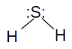 H2S Lewis structure